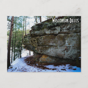 Wisconsin Dells in the Winter Postcard