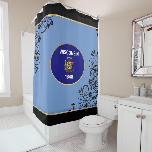 Wisconsin flag (In Situ)