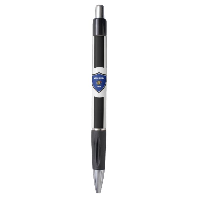 Wisconsin flag pen (Front Vertical)