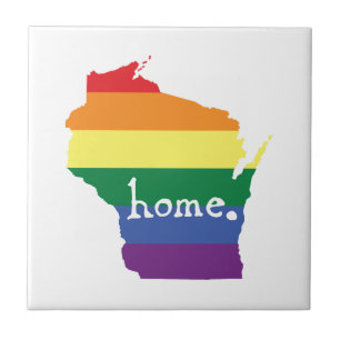 Wisconsin Gay Pride   Map of Home Tile