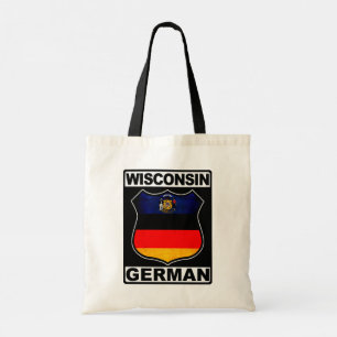 Wisconsin German American Tote Bag