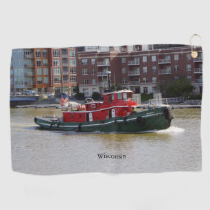 Wisconsin golf towel