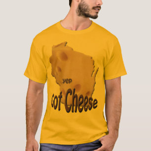 Wisconsin Got Cheese Mens Gold T-shirt