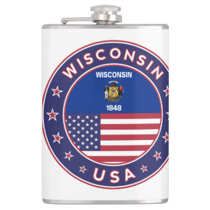 Wisconsin Hip Flask