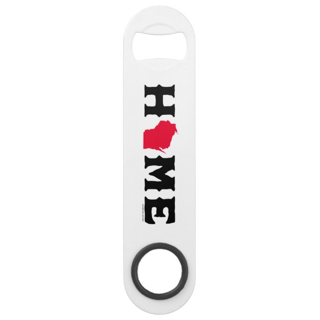 Wisconsin Home Bar Key (Back)