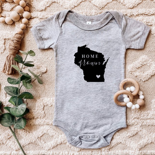 Wisconsin Home Grown State Tee (Creator Uploaded)