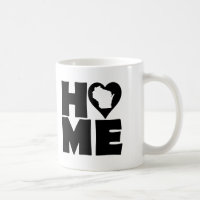 Wisconsin Home Heart State Mug or Travel Mug