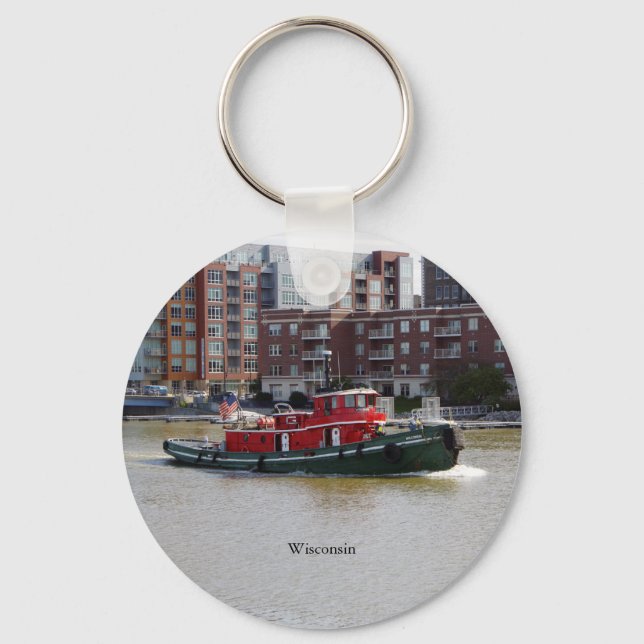 Wisconsin key chain (Front)