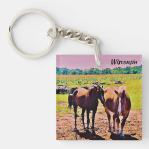 Wisconsin Keychain