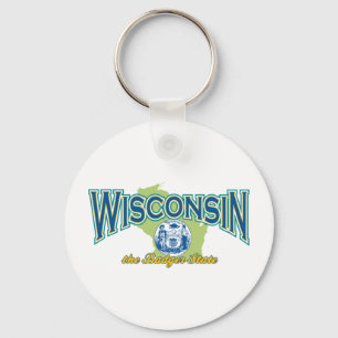 Wisconsin Keychain