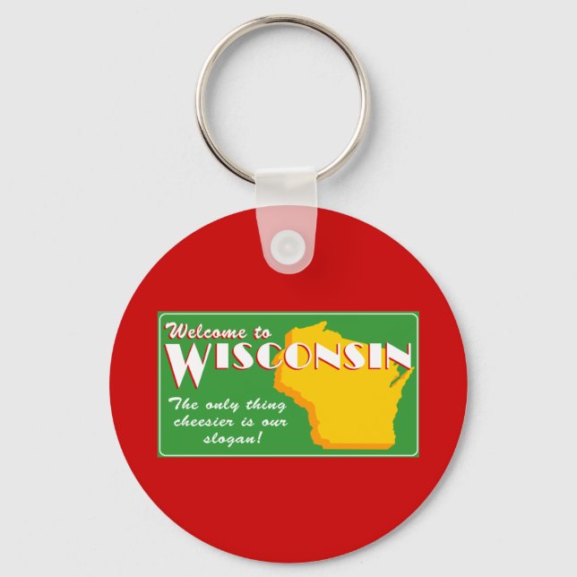 Wisconsin Keychain (Front)