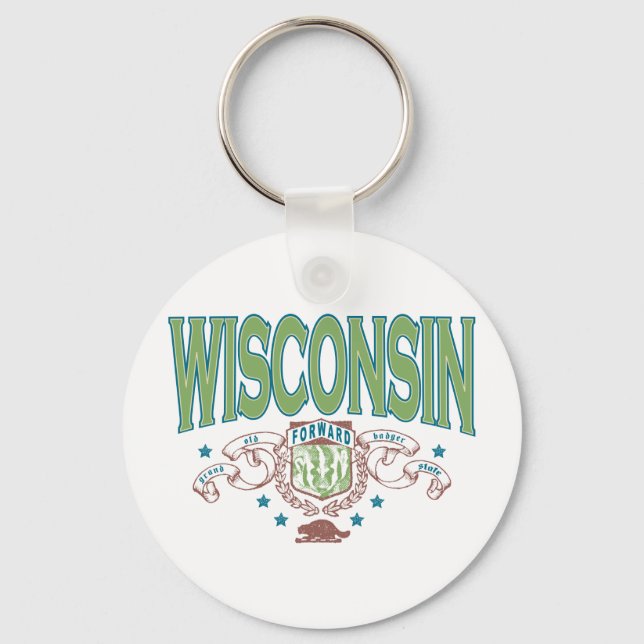 Wisconsin Keychain (Front)