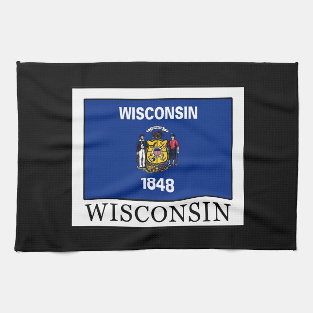 Wisconsin Kitchen Towel (Horizontal)