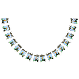 Wisconsin Mosquitoes Cartoon - Camping by Tiki Bunting Flags