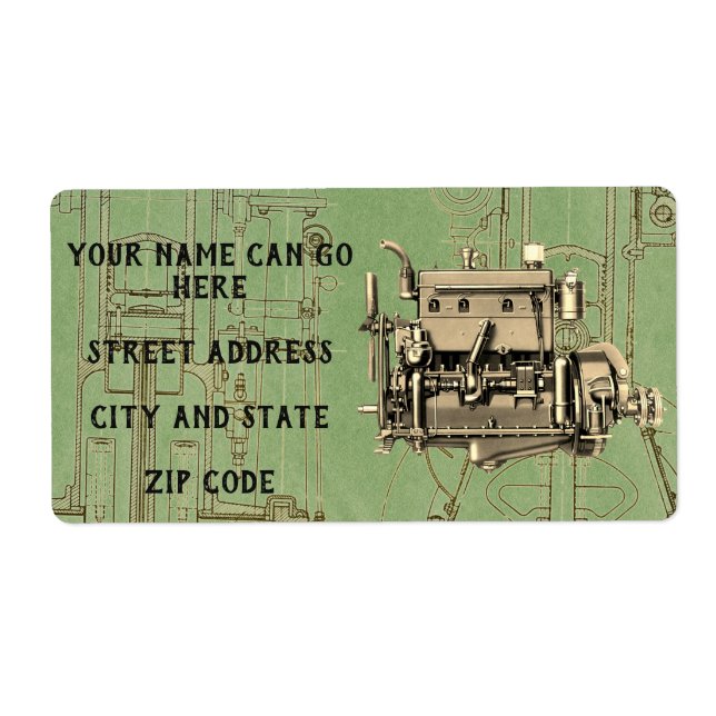 Wisconsin Motor Milwaukee Wisconsin gas engine B-3 (Front)