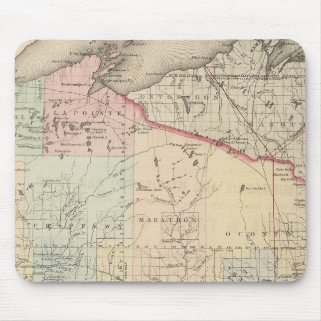 Wisconsin Mouse Pad (Front)