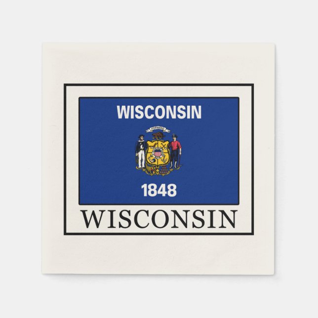 Wisconsin Napkin (Front)