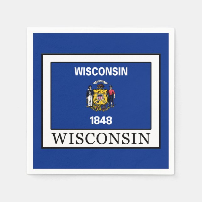 Wisconsin Napkin (Front)
