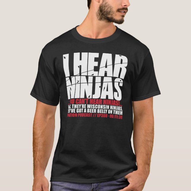 Wisconsin Ninjas - Front T-Shirt (Front)