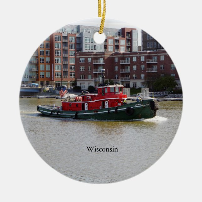 Wisconsin ornament (Front)