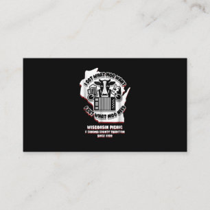 Wisconsin Picnic Cow Beer, Cheese & Accordion Business Card