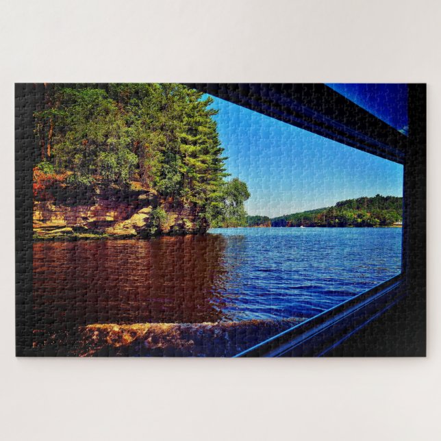 Wisconsin River Jigsaw Puzzle (Horizontal)
