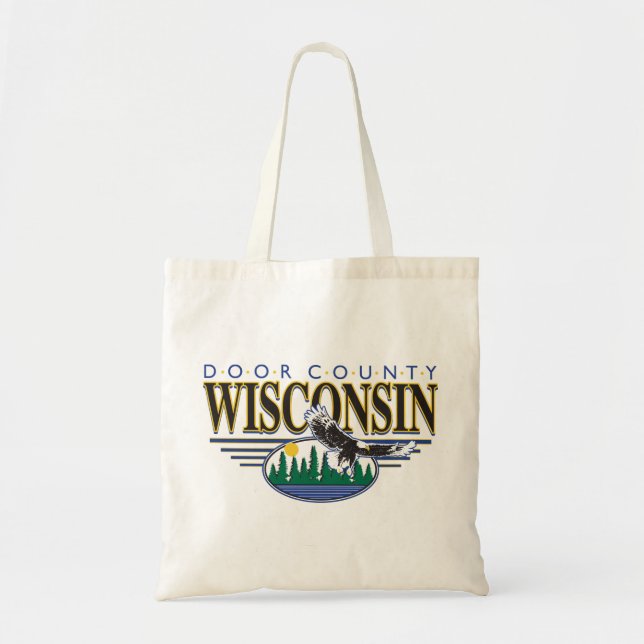 WISCONSIN-SCENE- TOTE BAG (Front)