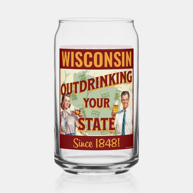 Wisconsin Sortir Votre État Depuis 1848 (Recto)
