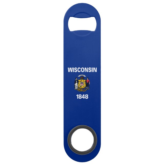 Wisconsin State Flag Bar Key (Front)