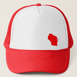 Wisconsin State Map Hat