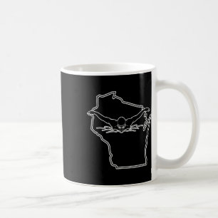 Wisconsin State Pride Tee Swim T Shirt Funny Swimm Coffee Mug