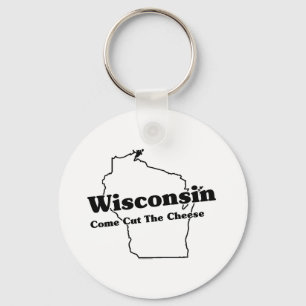 Wisconsin State Slogan Keychain