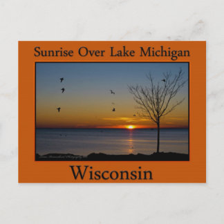 Wisconsin Sunrise Postcard