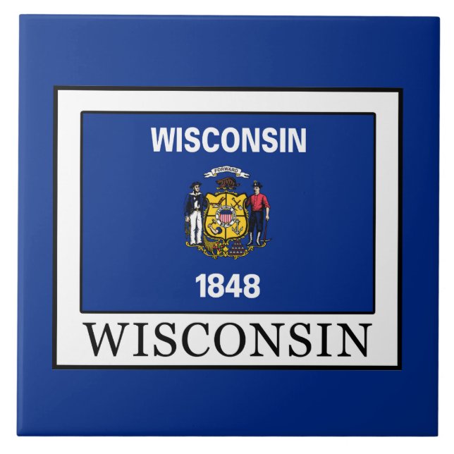 Wisconsin Tile (Front)