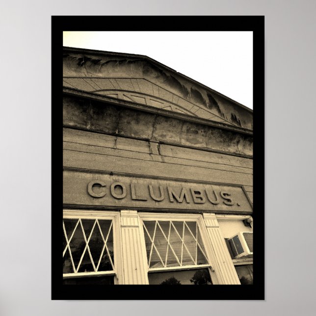 Wisconsin Train Station Poster (Front)