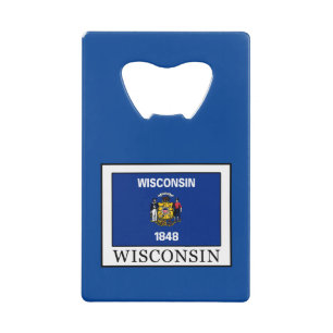 Wisconsin Wallet Bottle Opener