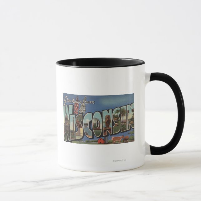 WisconsinLarge Letter ScenesWisconsin Mug (Right)