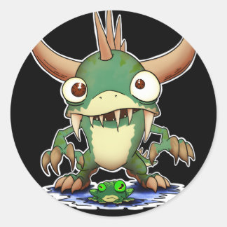 Wisconsin'S Legendary Hodag Of Rhinelander Classic Round Sticker