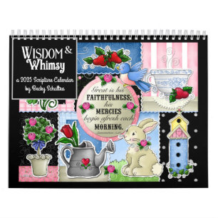 "Wisdom and Whimsy" 2025 Scripture Calendar