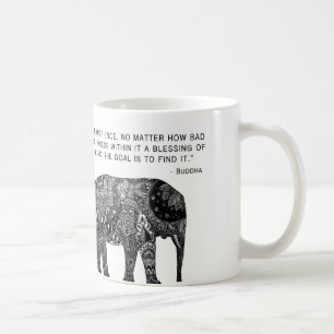 Wisdom Buddha Elephant Mug