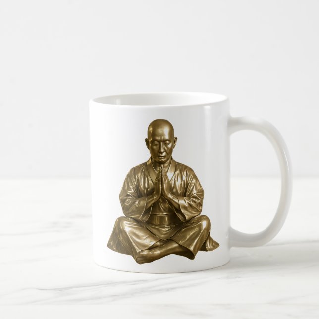 Wisdom Buddhist monk Coffee Mug (Right)