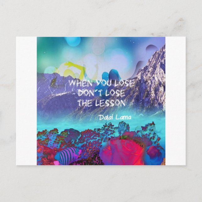 Wisdom can do everything postcard (Front)