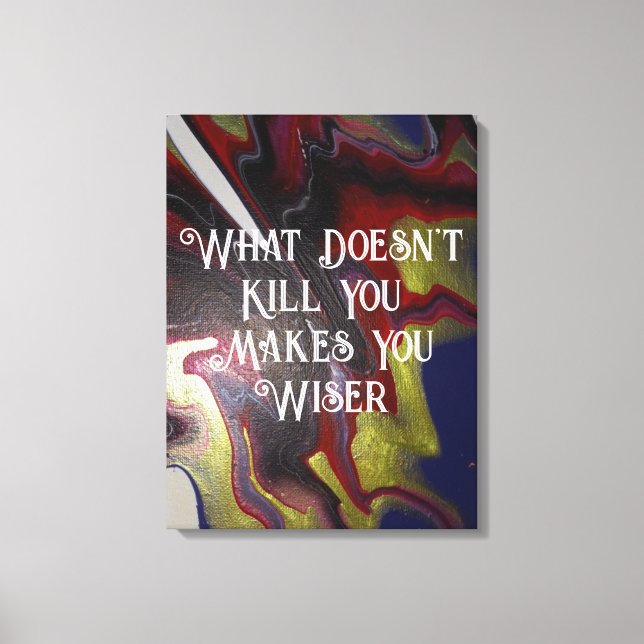 Wisdom Canvas Print (Front)