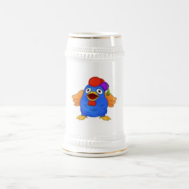 Wisdom Chicken Ranch and Spa Merch Beer Stein (Center)