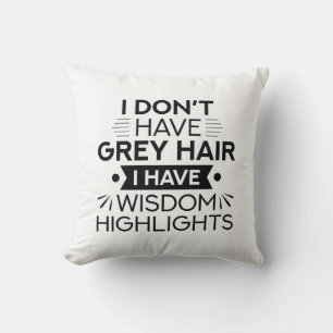 Wisdom Highlights Throw Pillow