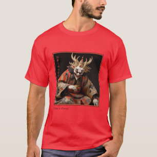 Wisdom is Earned / Red with Black writing T-Shirt