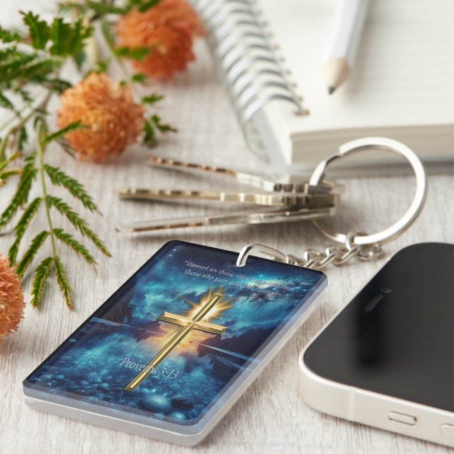 Wisdom Keychain (Front Right)