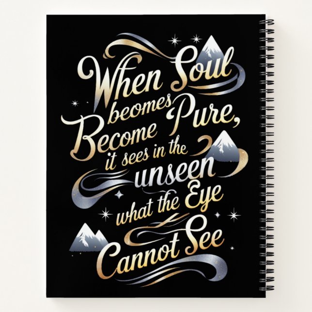 Wisdom Notebook (Back)