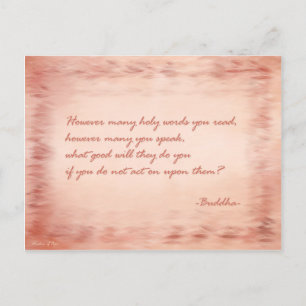 Wisdom of Buddha Postcard