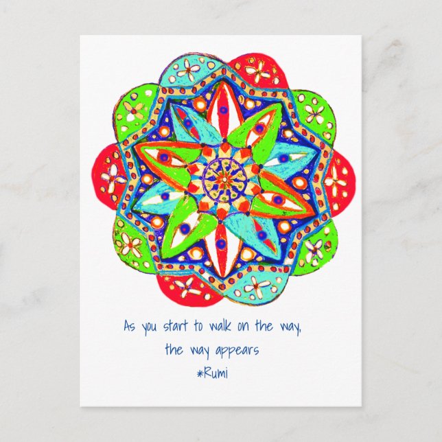 Wisdom  postcard (Front)